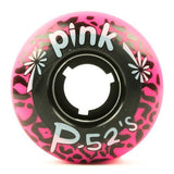 Pink Longboard Wheels:  P-52's 52mm 96a Wheels- Edge Boardshop