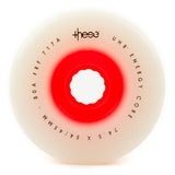 These Wheels: 717 Freeride Stone Ground 74.5mm 80a Red Core