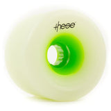 These Wheels: 717 Freeride Stone Ground 74.5mm 80a Green Core