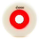 These Wheels: 727 Freeride Smooth 66mm 78a Red Core