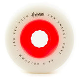 These Wheels: 727 Freeride Smooth 66mm 78a Red Core