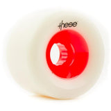 These Wheels: 727 Freeride Smooth 66mm 78a Red Core