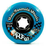 Sector 9 Longboard Wheels: RFW 70mm 80a Blue Round Lip