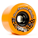 Sector 9 Longboard Wheels: RFW 73mm 82a Orange Round Lip