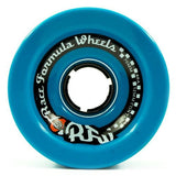 Sector 9 Longboard Wheels: RFW 70mm 80a Blue Square Lip