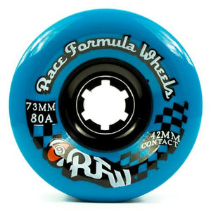 Sector 9 Longboard Wheels: RFW 73mm 80a Blue Round Lip