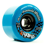 Sector 9 Longboard Wheels: RFW 73mm 80a Blue Round Lip