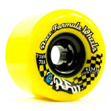 Sector 9 Longboard Wheels: RFW 73mm 78a Yellow Round Lip