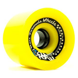 Sector 9 Longboard Wheels: RFW 70mm 78a Yellow Square Lip