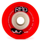 RAD Wheels: Advantage 74mm 80a Square Lip Red Wheels- Edge Boardshop