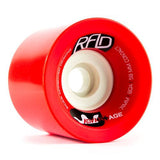 RAD Wheels: Advantage 74mm 80a Square Lip Red Wheels- Edge Boardshop