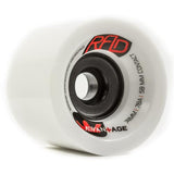 RAD Wheels: Advantage 74mm 78a Square Lip White Wheels- Edge Boardshop