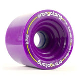 Orangatang Longboard Wheels: In Heat 75mm 83a Purple Wheels- Edge Boardshop