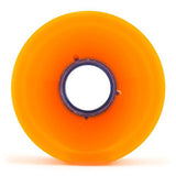 Orangatang Longboard Wheels: Fat Free 65mm 80a Orange Wheels- Edge Boardshop