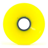 Orangatang Longboard Wheels: Stimulus 70mm 86a Yellow Wheels- Edge Boardshop