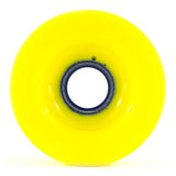 Orangatang Longboard Wheels: Moronga 72.5mm 86a Yellow Wheels- Edge Boardshop