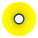 Orangatang Longboard Wheels: In Heat 75mm 86a Yellow Wheels- Edge Boardshop