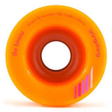 Orangatang Longboard Wheels: The Keanu 66mm 80a Orange Wheels- Edge Boardshop