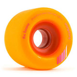 Orangatang Longboard Wheels: The Keanu 66mm 80a Orange Wheels- Edge Boardshop