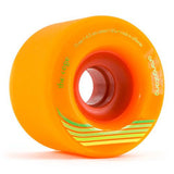 Orangatang Longboard Wheels: The Cage 73mm 80a Orange Wheels- Edge Boardshop