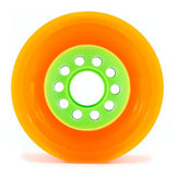 Orangatang Longboard Wheels: Kegel 80mm 80a Orange Wheels- Edge Boardshop