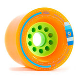 Orangatang Longboard Wheels: Kegel 80mm 80a Orange Wheels- Edge Boardshop