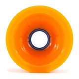 Orangatang Longboard Wheels: In Heat 75mm 80a Orange Wheels- Edge Boardshop