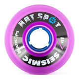 Seismic Longboard Wheels: Hot Spot 66mm 85a Purple