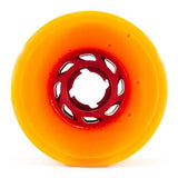 Seismic Longboard Wheels: Speed Vent 73mm 76a Orange