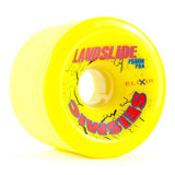 Seismic Longboard Wheels: Landslide Freeride 75mm 79a Yellow