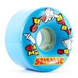 Seismic Longboard Wheels: Cry Baby 64mm 88a Blue