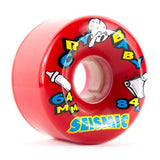 Seismic Longboard Wheels: Cry Baby 64mm 84a Red