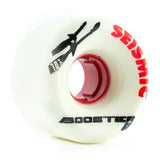 Seismic Skateboard Wheels: Booster 60mm 101a Red