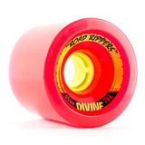 Divine Longboard Wheels: Road Rippers 65mm 78a Red Wheels- Edge Boardshop