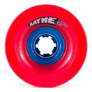 Rayne Longboard Wheels: Lust 75mm 77a Square Wheels- Edge Boardshop