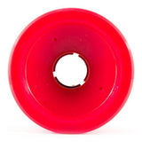 Rayne Longboard Wheels: GREED 75mm 80a Square Red Core Wheels- Edge Boardshop