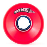 Rayne Longboard Wheels: Greed 66mm 77a Square Blue Core  SALE Wheels- Edge Boardshop