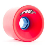 Rayne Longboard Wheels: Greed 66mm 77a Square Blue Core  SALE Wheels- Edge Boardshop