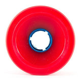 Rayne Longboard Wheels: Greed 70mm 77a Square Blue Core Wheels- Edge Boardshop