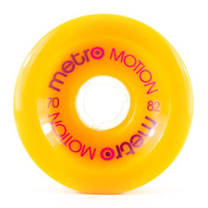 Metro Wheels: Motion 70mm 82a Orange Wheels- Edge Boardshop