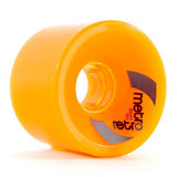 Metro Wheels: Retro 63mm 78a Orange Wheels- Edge Boardshop