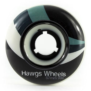 Hawgs Wheels: Street Hawgs 57mm 99a White Wheels- Edge Boardshop