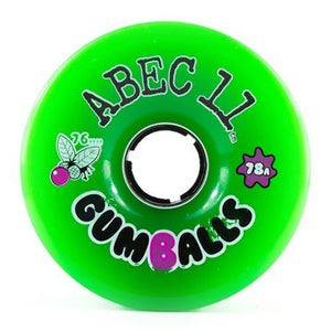 ABEC11 Longboard Wheels: Gumballs 76mm 78a Wheels- Edge Boardshop