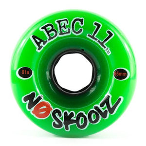 ABEC11 Longboard Wheels: NoSkoolZ 65mm 81a Wheels- Edge Boardshop