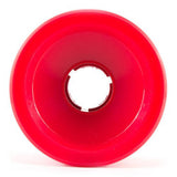 Rayne Longboard Wheels: Greed 70mm 80a Square Red Core Wheels- Edge Boardshop