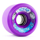 Cloud Ride Wheels: Mini Slide 66mm 86a Purple Wheels- Edge Boardshop