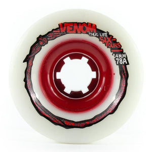 Venom Wheels: Tweaker Thug Life Six-Fours 64mm 78a