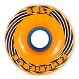 Cult Longboard Wheels: Cult Centrifuge 71mm 85a Orange Wheels- Edge Boardshop