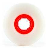 Earthwing Skateboard Wheels:  Slide-A  65mm 100a White Wheels- Edge Boardshop