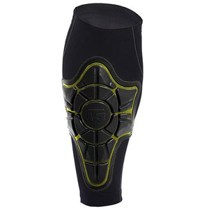 G-Form Protective Gear: Pro-X Shin Pads Black/Yellow Shin Pads- Edge Boardshop